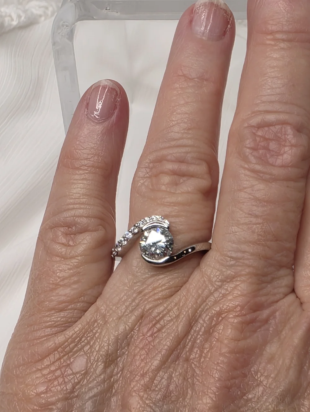 Moissanite Ring